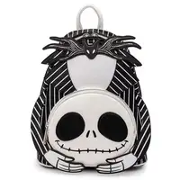 Loungefly Disney Pesadilla Antes de Navidad sin cabeza Jack Skellington Bolso de hombro con doble correa para mujer