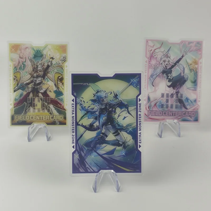 กล่องเก็บการ์ด Yu-Gi-Oh TCG รุ่น Wake Up Centur-Ion Atry Auxila กล่องเก็บของเล่นแอคชั่นฟิกเกอร์หนังคุณภาพสูงสำหรับนักสะสมเกมอนิเมะ