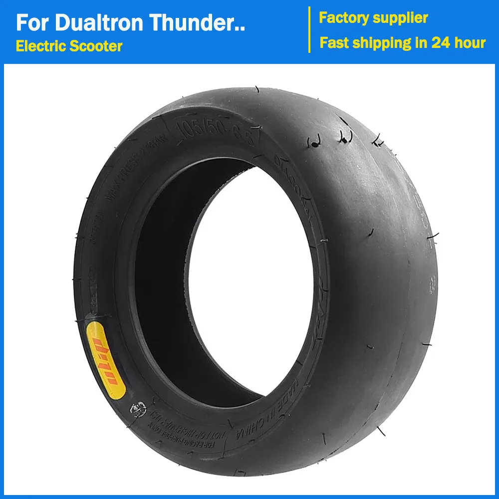 

105 50-6.5 Tyres Semi-Hot Melt Athletic Bald Tubeless Tires for Dualtron Ultra2 THUNDER II Kaabo Wolf Warrior Electric Scooter