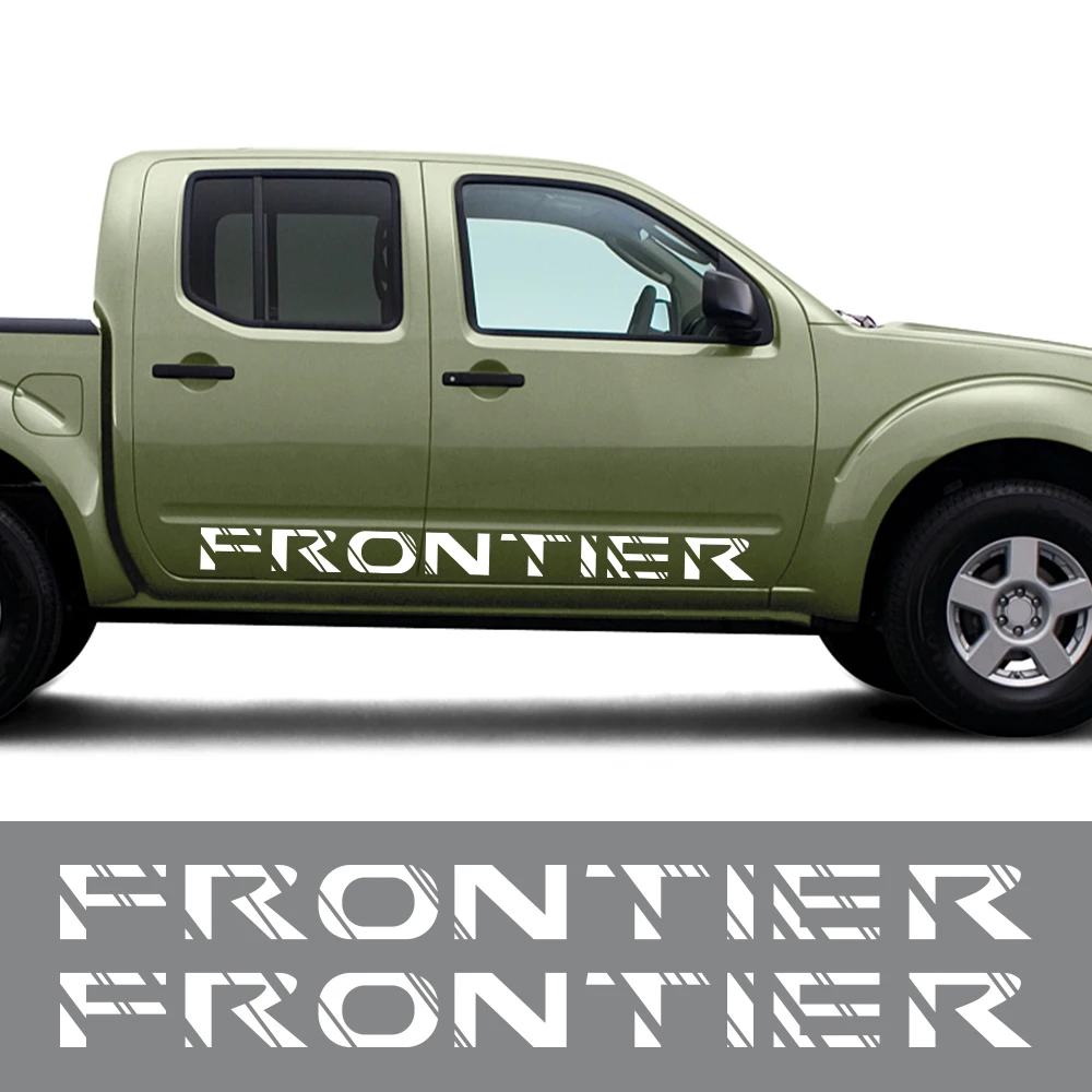 

Наклейки на дверь пикапа для Nissan Frontier D40 D22 NP300, графические стилевиниловые Декоративные наклейки для грузовика, аксессуары для автотюнинга