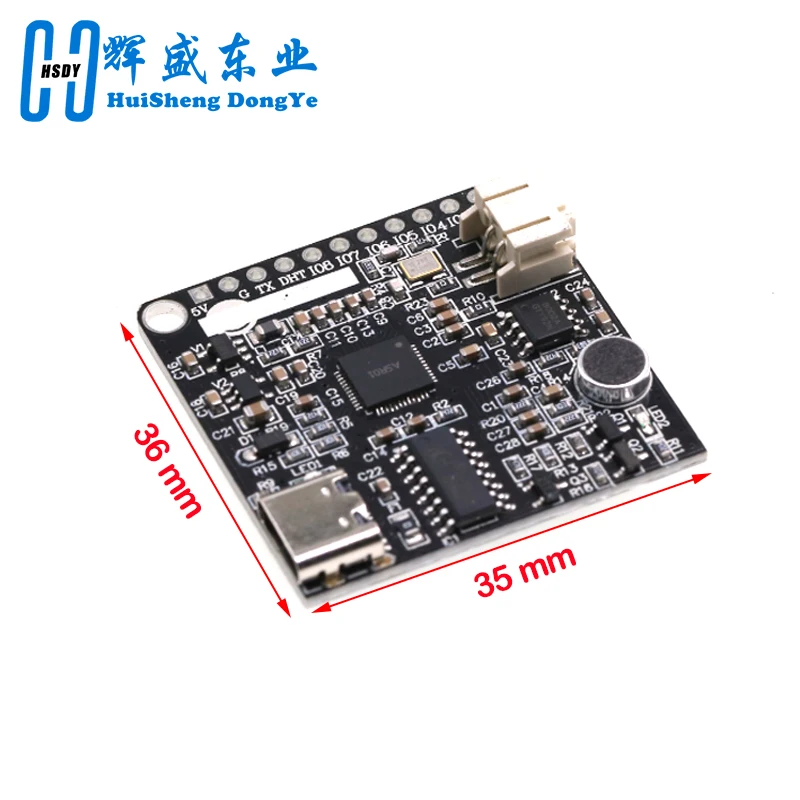 ASR01 Intelligent Voice Recognition Module Voice Board VRM LD3320 Upgrade Version ASR 5V Power Supply