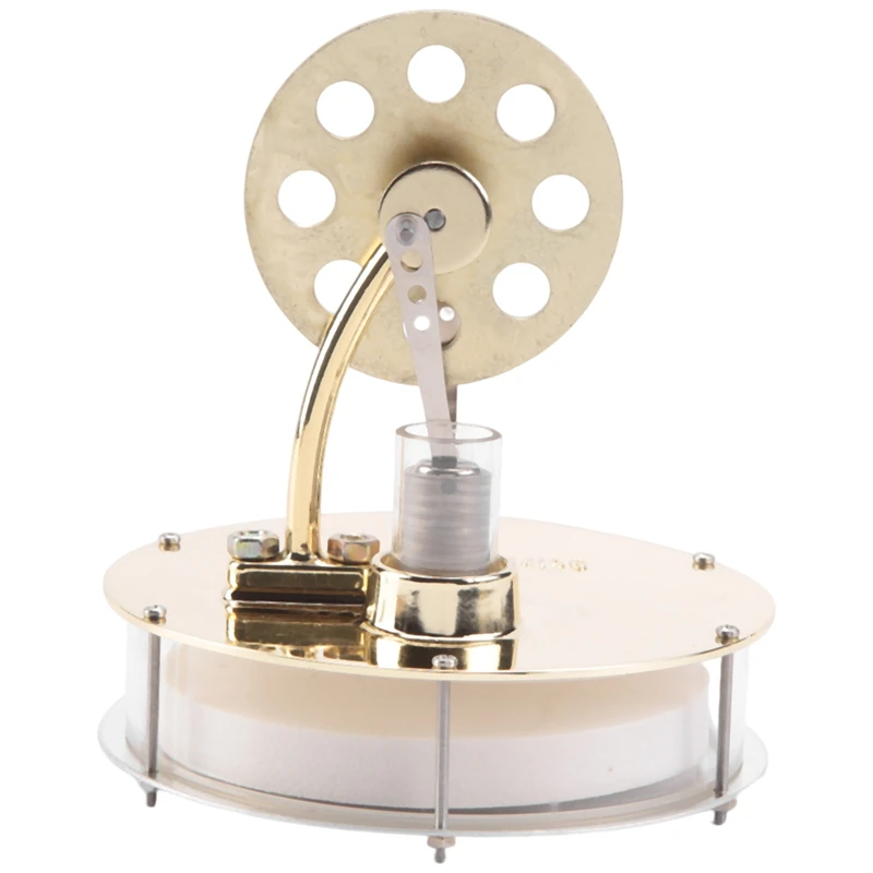 Lage Temperatuur Stirling Motor Model Stoomkracht Wetenschap Om Fysieke Experiment Speelgoed Modelversieringen Te Maken