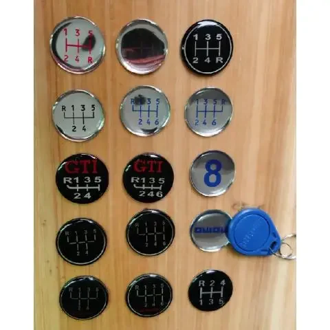 عصا رأس شاحنة يدوية عالمية R24 5 تروس 6 تروس Evi Karkua Headstick للديكور الداخلي للمركبة والحماية #1