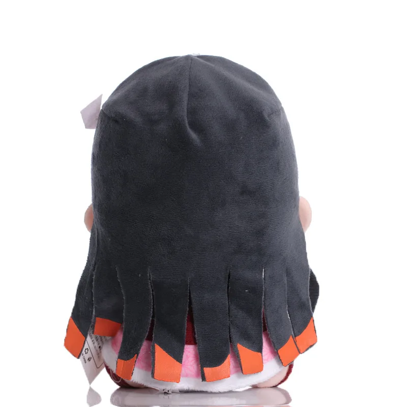 18-20cm Demon Slayer Plush Toys Anime Figure Kamado Tanjirou Zenitsu Inosuke Kamado Nezuko Cute Cartoon Stuffed Dolls Kids Gifts