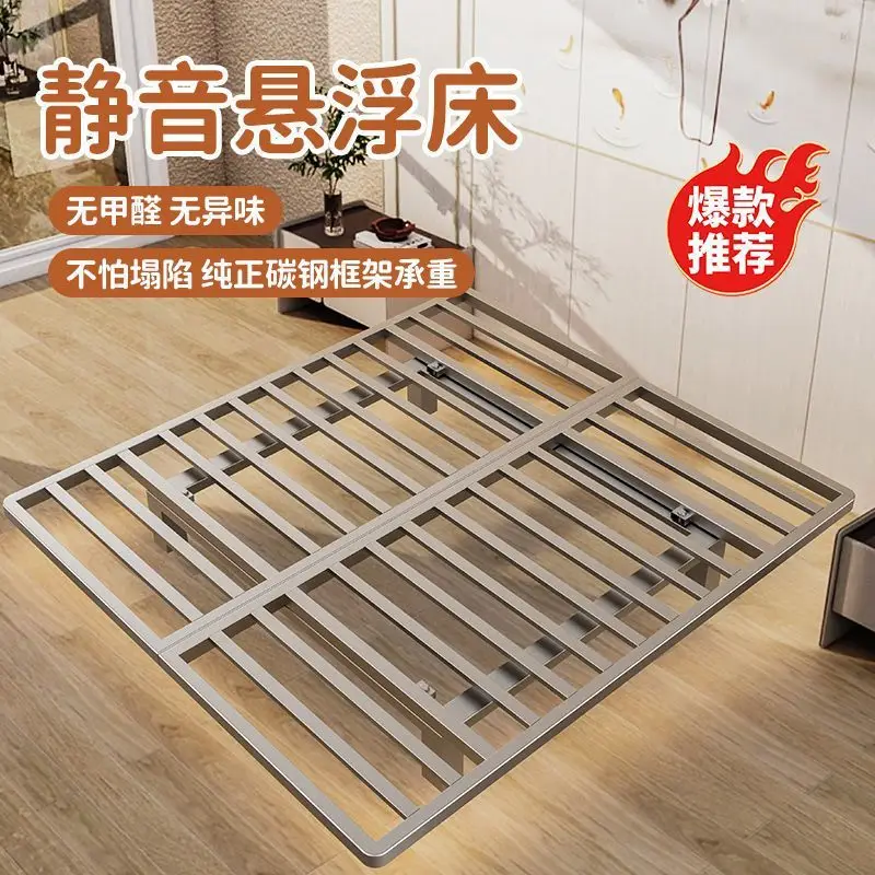 Подвесная кровать, простая прикроватная полка, скелет, бытовая односпальная, двойная, утолщенная, влагостойкая