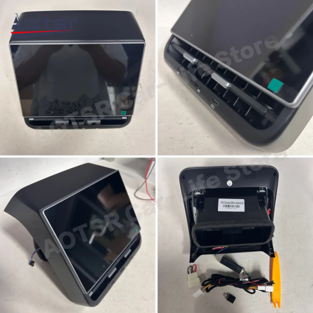 8.66 Inch 4G/WIFI Rear Display HD Screen For Tesla Model 3 2017~2023 For Model Y 2019~2024 Rear Entertainment Display Support