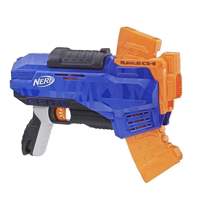 

Hasbro Heat Nerf Elite Rukkus ICS-8 Luc Transmitter Command Box Orange Desktop Case Hand-made Birthday Gift Action Figures