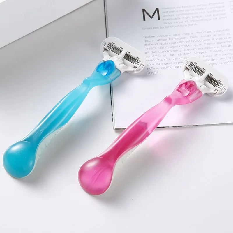

women manually change the head to shave Shaving knife 2 color Shaver armpit retreat private part hair removal artifact