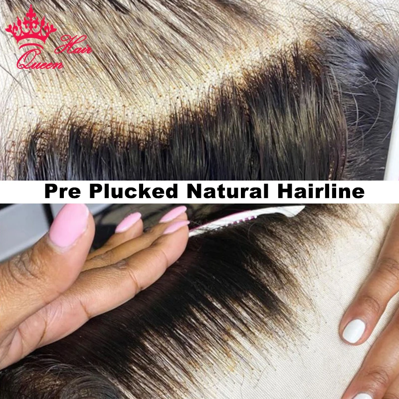 Queen Hair Real HD Invisible 13x6 13x4 6x6 5x5 4x4 Undetectable Lace Closure Frontal Brazilian Virgin Body Wave Raw Human Hair