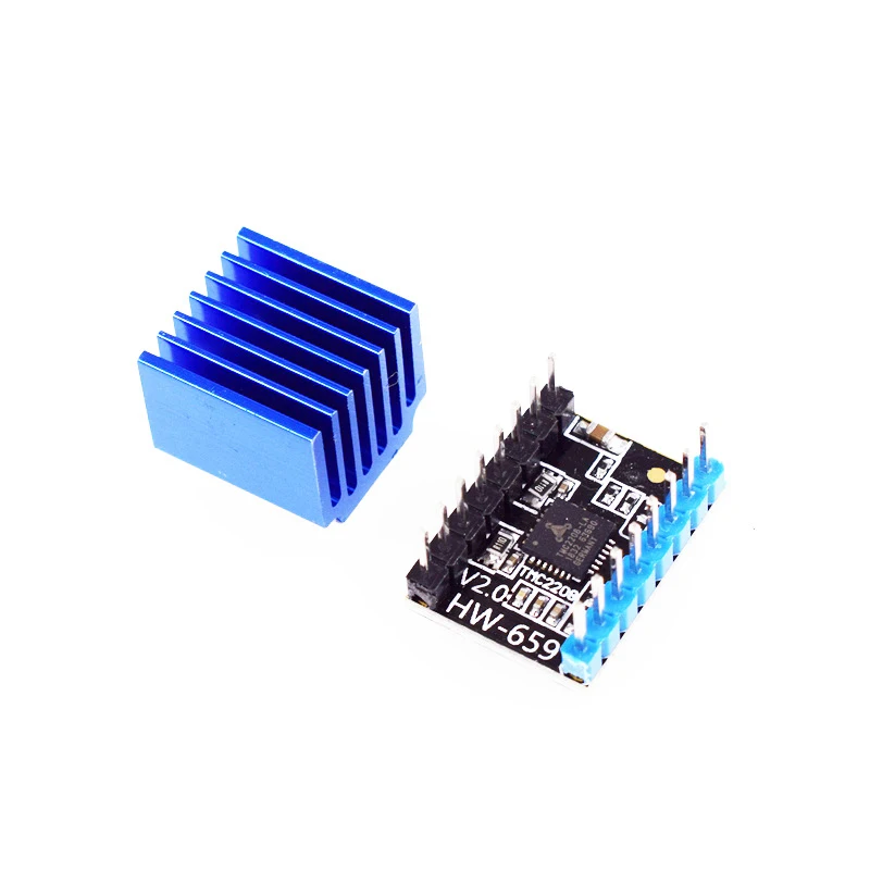 3D Printer Accessory TMC2208V1.2 Stepper Motor Drive Silent 256 Subdivision Peak Current 2A StealthChop2 And SpreadCycle PWM