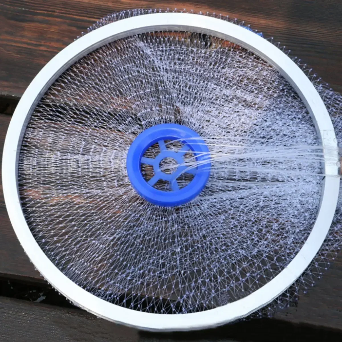 3M 10ft اليد الولايات المتحدة يلقي شبكات الصيد حيدة شبكة صغيرة يلقي اليد رمي عالية تعزيز اصطياد شبكة الطعم