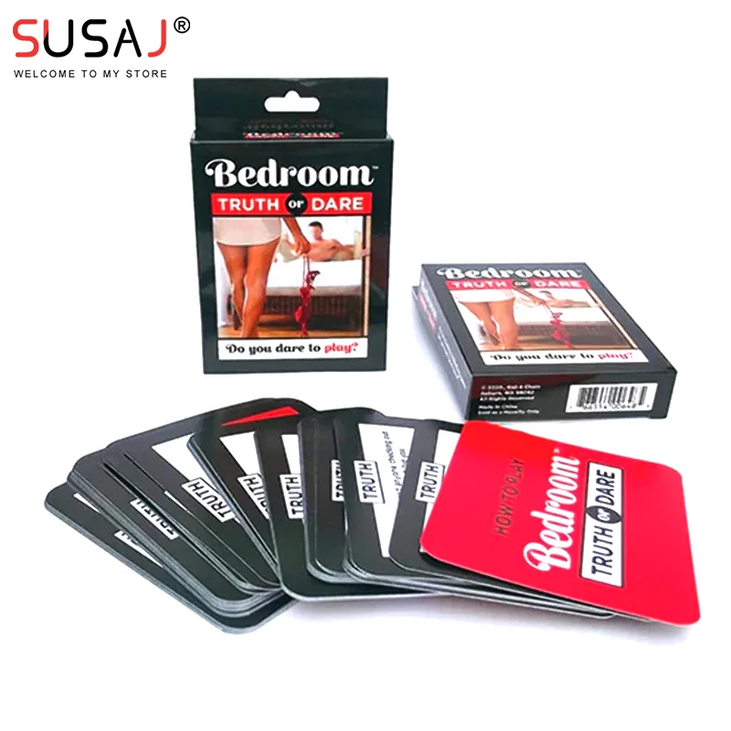 Bedroom Truth or Dare for Couples Card Game Drunk Couples Drinking Game Card Fun Party For Couple Gaming Gift Bedroom Battle