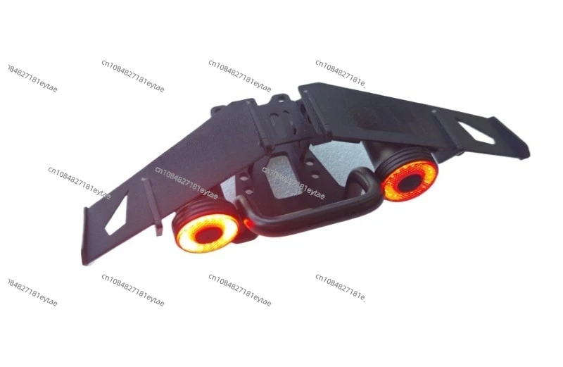 

Electric skateboard induction tail brake light