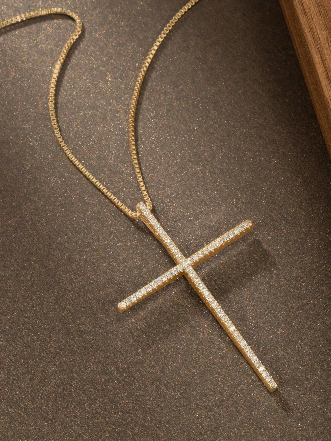 Collar de moda HipHop con cruz para mujer, collar de cristal de circonita para hombre, cadenas de metal, gargantilla, colgantes de Jesús, joyería, regalo.