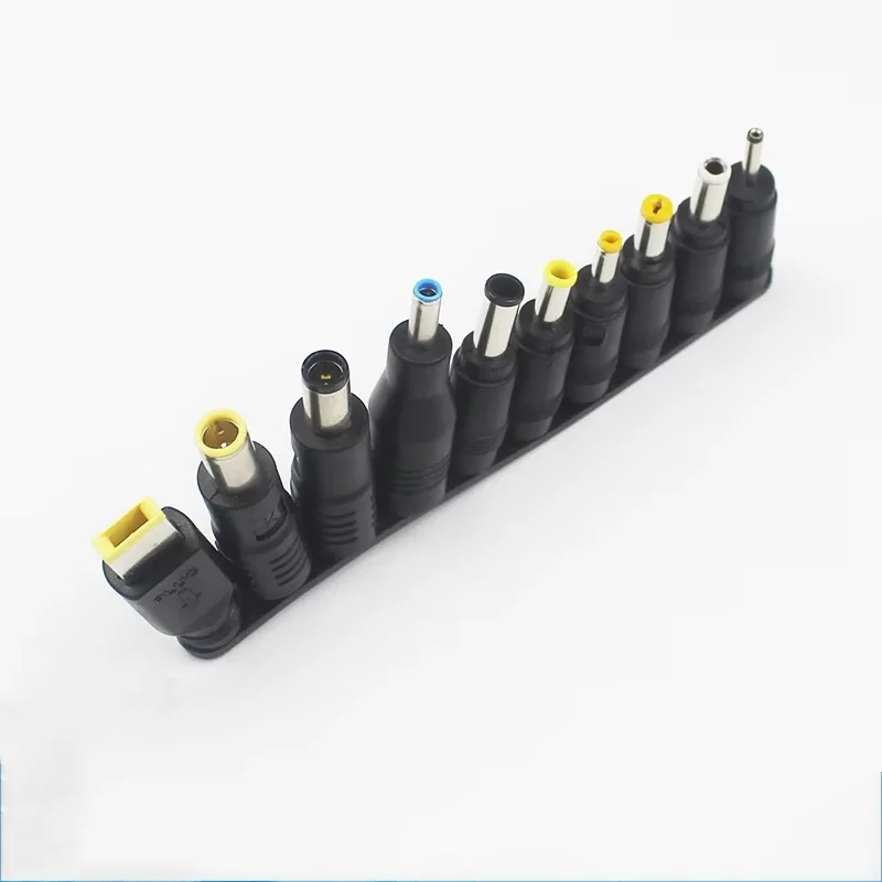 Type C Laptop Power Adapter Connector Plug 65W Universal Charger Jack 10Pcs Tips + 1 Cable For Notebook Laptop PC Repair Kit Set