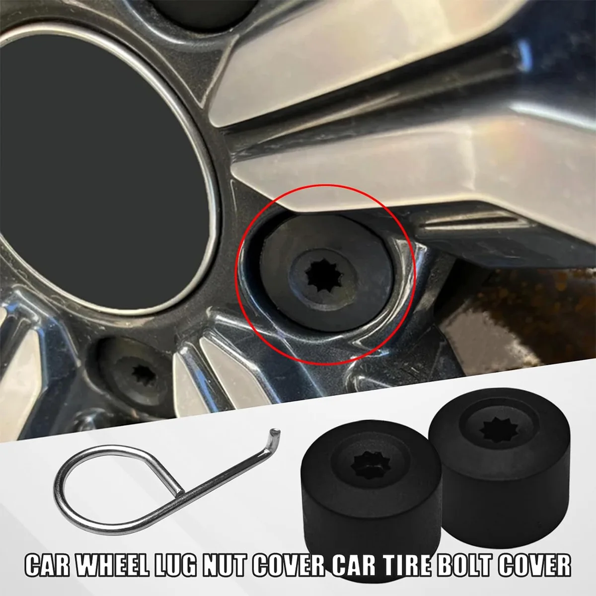 24 pz adatto per 17mm Volkswagen New Jetta Golf Bora Sagitar Magotan bullone pneumatico tappo decorativo mozzo ruota Volkswagen