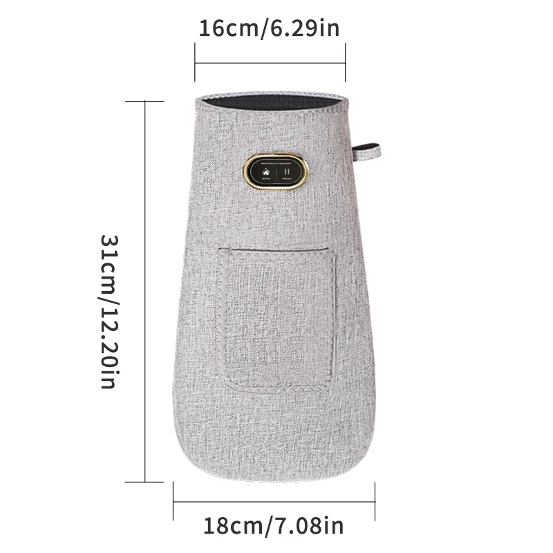 660&850nm Electric Red Light Heating Massage Glove Hand Fingers Wrist Hand Heating Massage and Muscle Relaxation Hand Massager