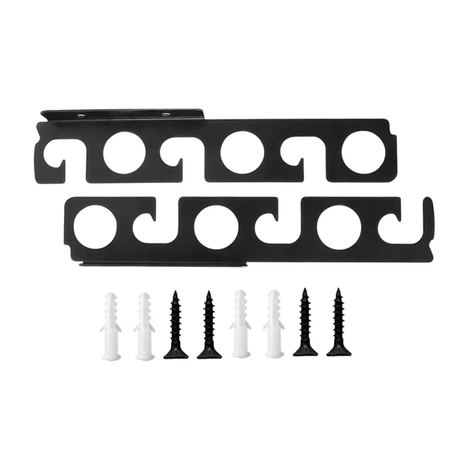 

Fishing Rod Holders Easy Installation Multifunctional Practical Wall Mount Space Saving Wall Storage Fishing Pole Display Stand