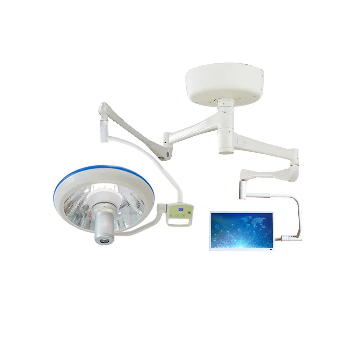 

dome Ceiling LED surgical light with 30x inner HD overall reflector style