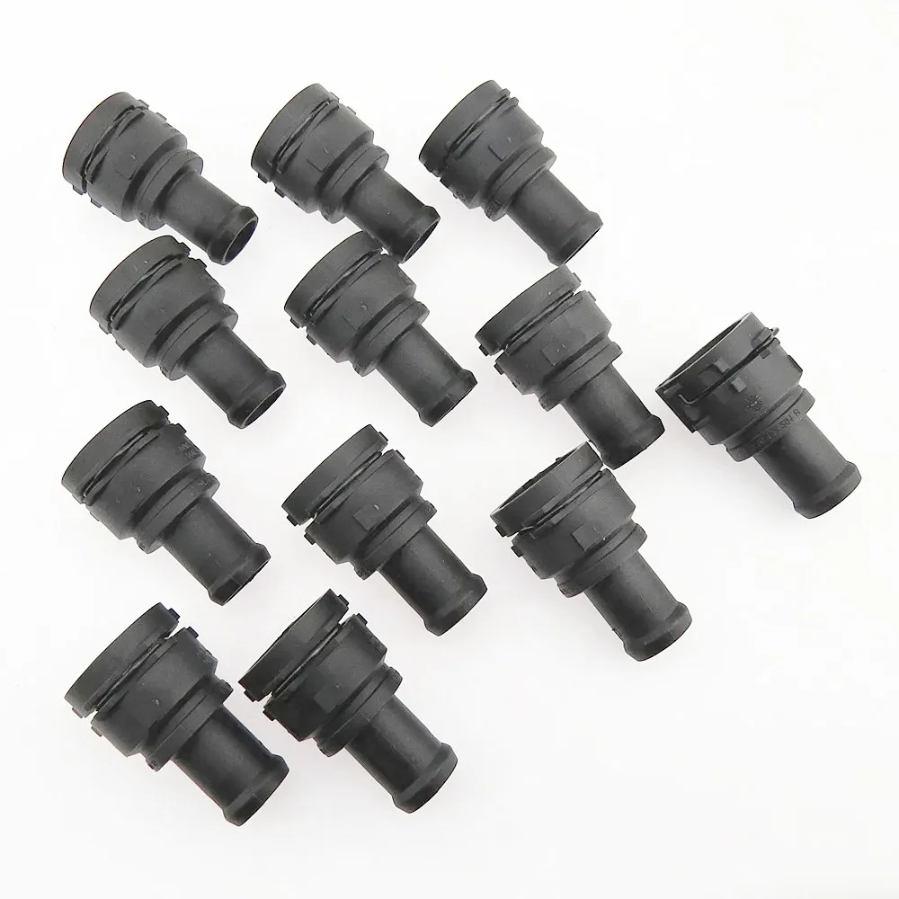 

SCJYRXS 12Pcs For VW Passat Golf Beetle Cooling Radiator Heater Pipe Coolant Hose Supercharger Connector 3B0122291B
