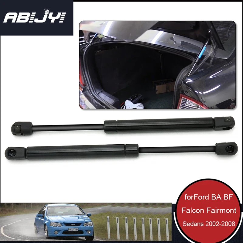 2pcs Car Hood Lift Gas Spring Struts Spring Lift Support For Ford Falcon BA BF 2002-2009 FPV XR6 XR8 GT Fairlane Car accessories