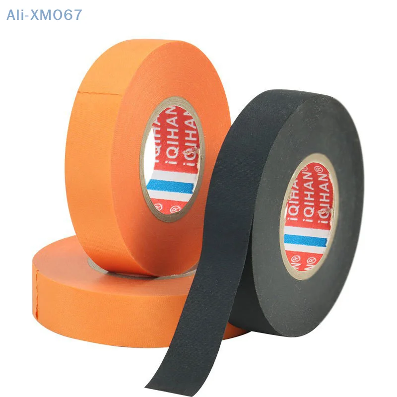 15/20M Heat-resistant Flame Retardant Tape Adhesive Cloth Electrical Tape For Car Cable Harness Wiring Loom Protection