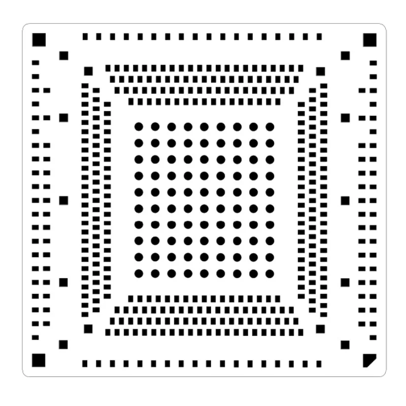 AG550Q   AG550Q-CN  BGA Stencil Template