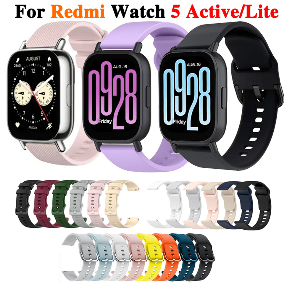 Watch Band For Xiaomi Redmi Watch 5 Active Strap Replacement Strap For Redmi Watch 5 Lite correa Watchbands Bracelet Belt 22mm