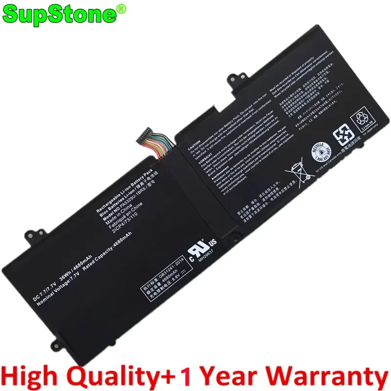 SupStone New PA5325U-1BRS 2ICP4/73/110 Laptop Battery For Toshiba Port g X30T-E-113,Portege X30T-E-10Q,176,1DP,X30-T-E