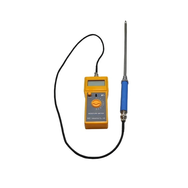 2026 Portable Digital Moisture Meter for Shea Nuts 0-80% LCD Display for Nut Moisture Content Testing