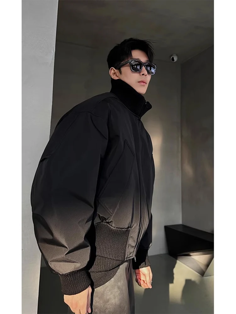 

Мужская зимняя утепленная куртка-бомбер в американском стиле, хлопковая, теплая, ветрозащитная, стандартный крой