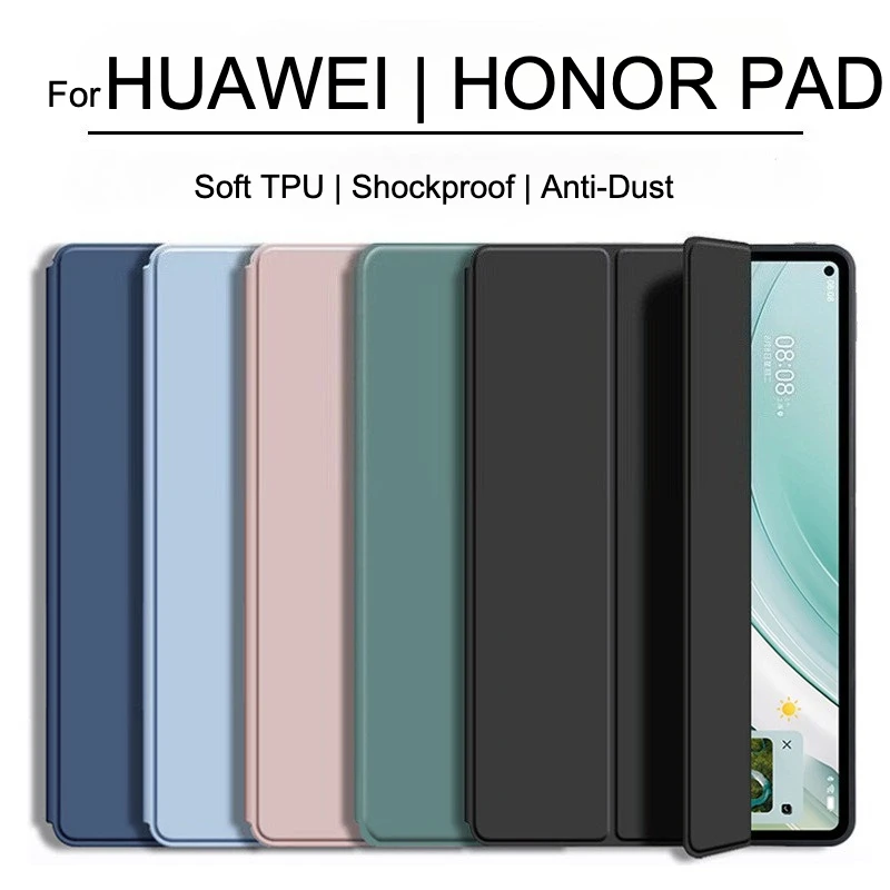 

Smart Folio Case for Huawei MatePad 11.5 Air11.5 Honor 8 12'' TPU Case MatePad 10.4''MatePad Pro12.6''MatePad Pro 12.2''X9 A