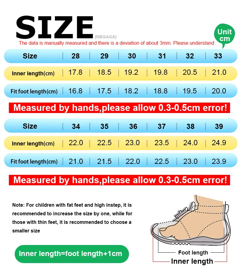 Neue rutschfeste Kinder-Turnschuhe aus Leder für Mädchen im Alter von 5 bis 16 Jahren, lässige Wanderschuhe, rutschfeste Kinder-Jungen-Sport-Lauf-Sneaker – Detail 1