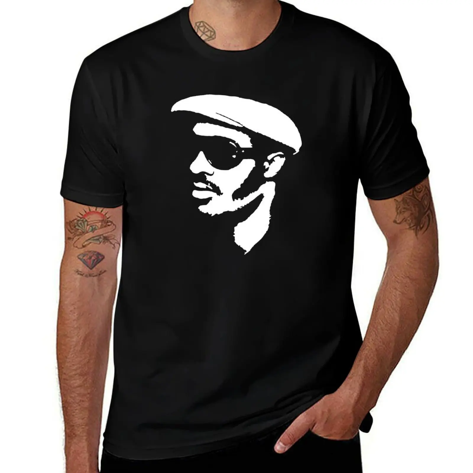 

Stevie Wonder profil T-Shirt mens graphic t shirts t shirt man casual T-Shirt