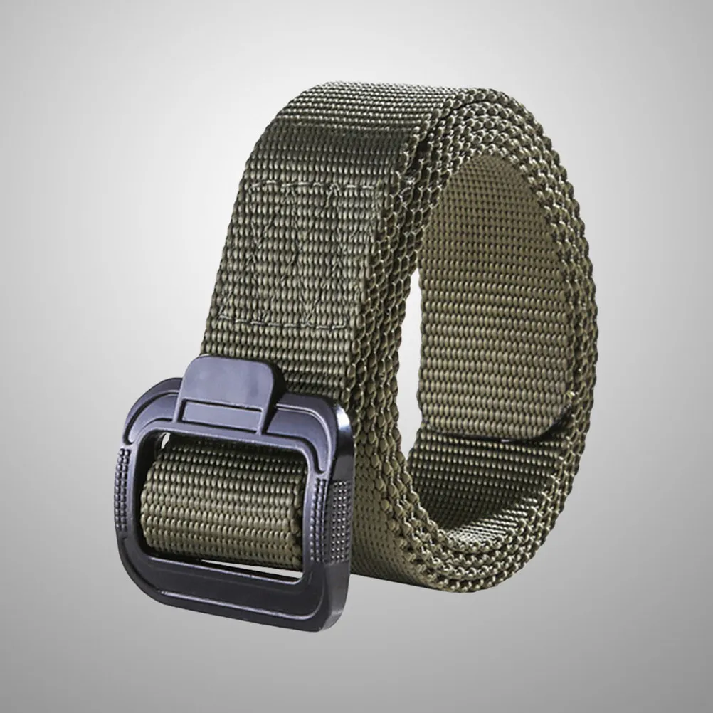 

Men's Outdoor Belt Heavy Duty Nylon with Anti Rust Quick Release Buckle for Training Field Operations Climbing