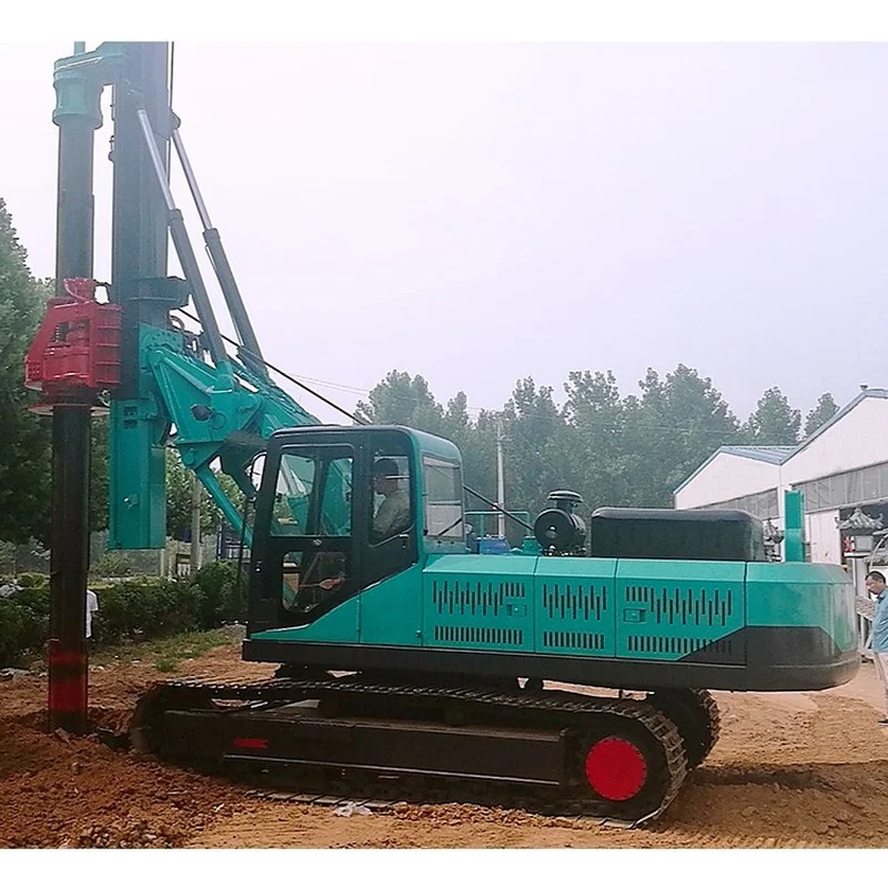 Hydraulic silent pile driver cheap drilling pile driver rotary drilling rig pile driver pile driving equipment