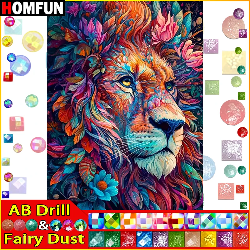 HOMFUN Fairy Dust AB Diamond Painting 