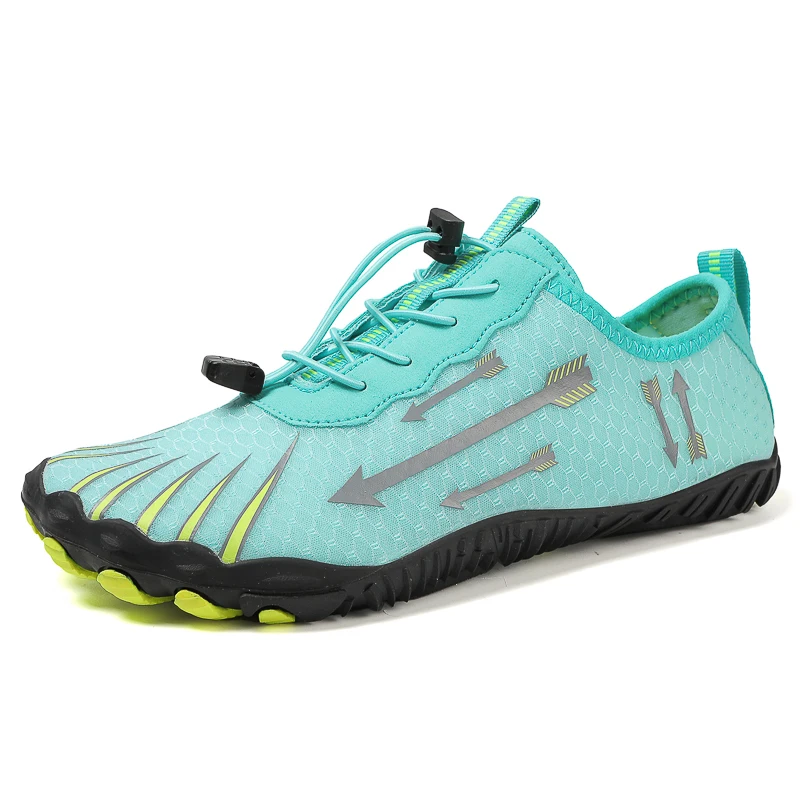 

Men Women Water Shoes Quick Dry Non-Slip Five Finger Shoes Outdoor Wading Swimming Barefoot Aqua Shoes Lightweight Sneakers