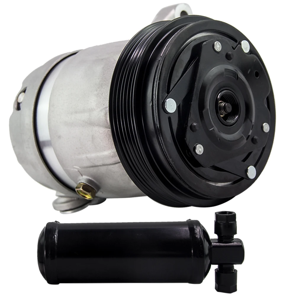 For STATESMAN WK 3.8 Air Conditioner Compressor & Drier For Holden Commodore VT VU VX VY V6 3.8L 6CYL 3/8''1135157 