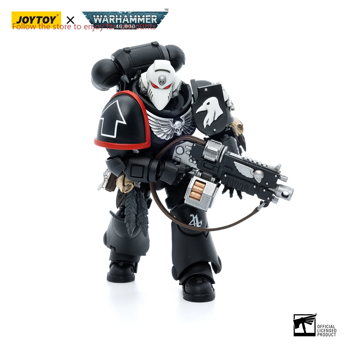 In Voorraad Joytoy Warhammer 40K 1/18 Ravenwacht Voorgangers Sergeant Rychas Anime Militair Model Valentines Actie Figuren Speelgoed