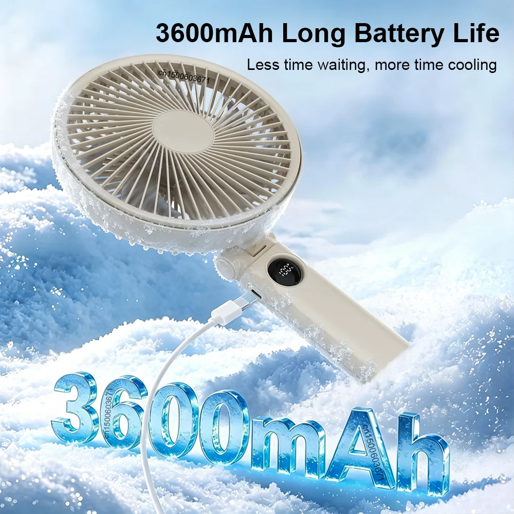 Tragbarer Handventilator, falt – Outdoor Camping Misting Fan Bewertung und Preis