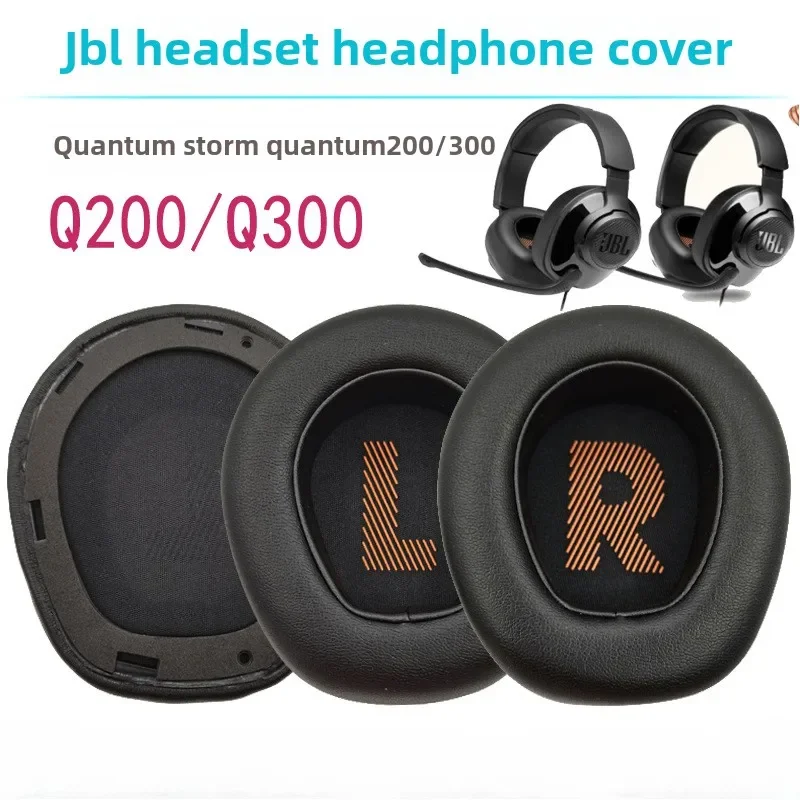 

Replacement high quality Ear Pads Compatible with JBL Quantum 200 300 Q200 Q300 Headband Games Headphones Rubber Ear pillows