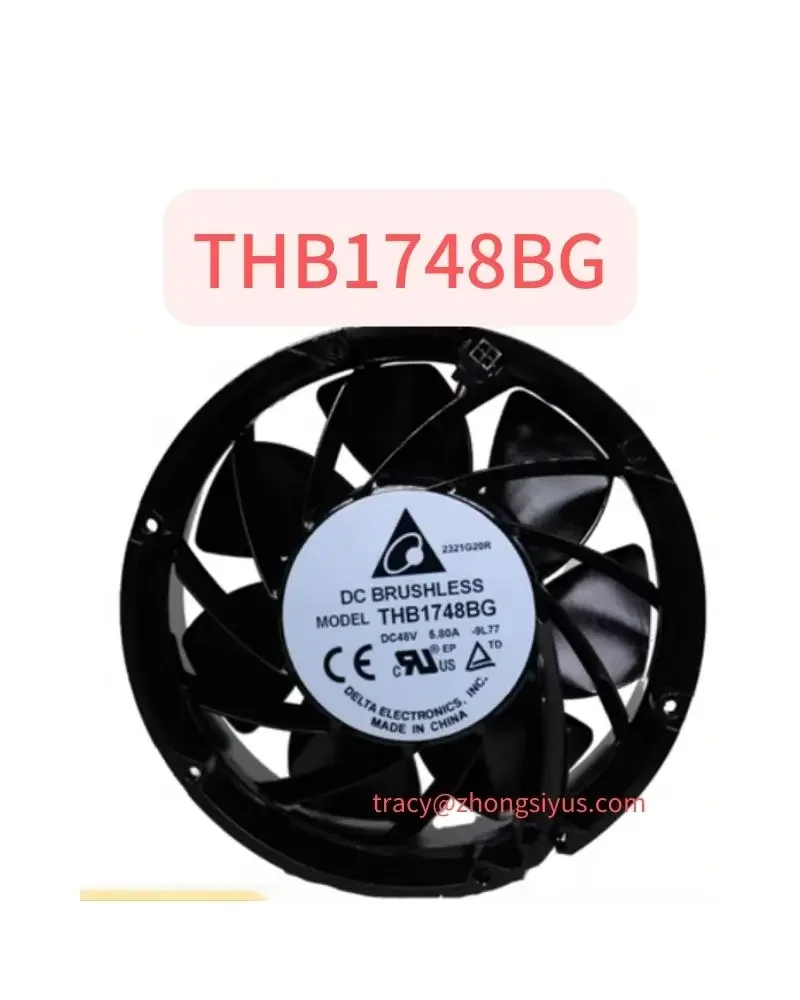 New THB1748BG 48V 5.80A Fan , 17cm 17251 Full Circle Fan 4 Wire Violent Inverter Fan