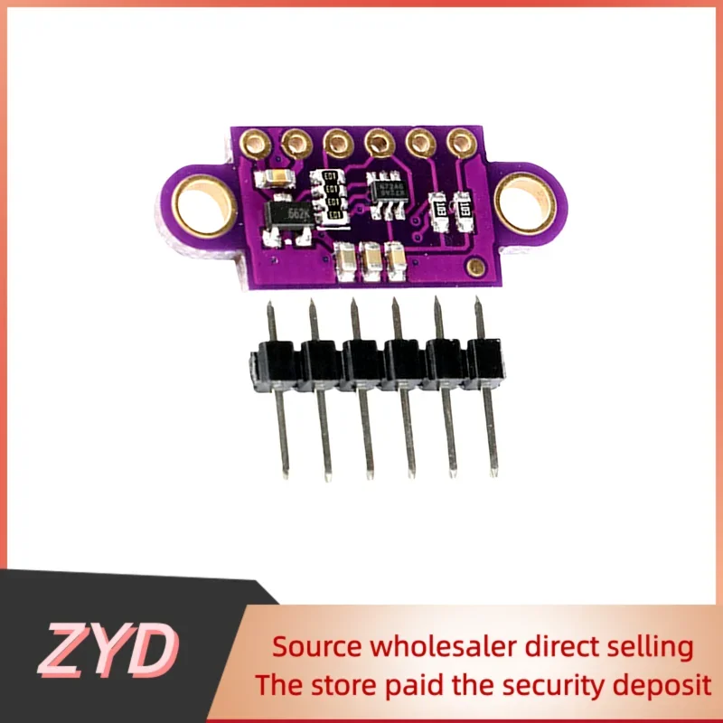 ZYD VL53L0X Time-of-Flight (ToF) Laser Ranging Sensor Breakout 940nm GY-VL53L0X V1/V2 Laser Distance Module I2C IIC GY-530