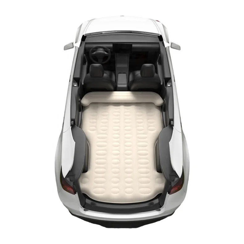 

Anjuny Waterproof SUV Backseat Inflatable Mattress 60s Injection with Built-in Pump for Camping & Road Trips Car Beds & Pillows