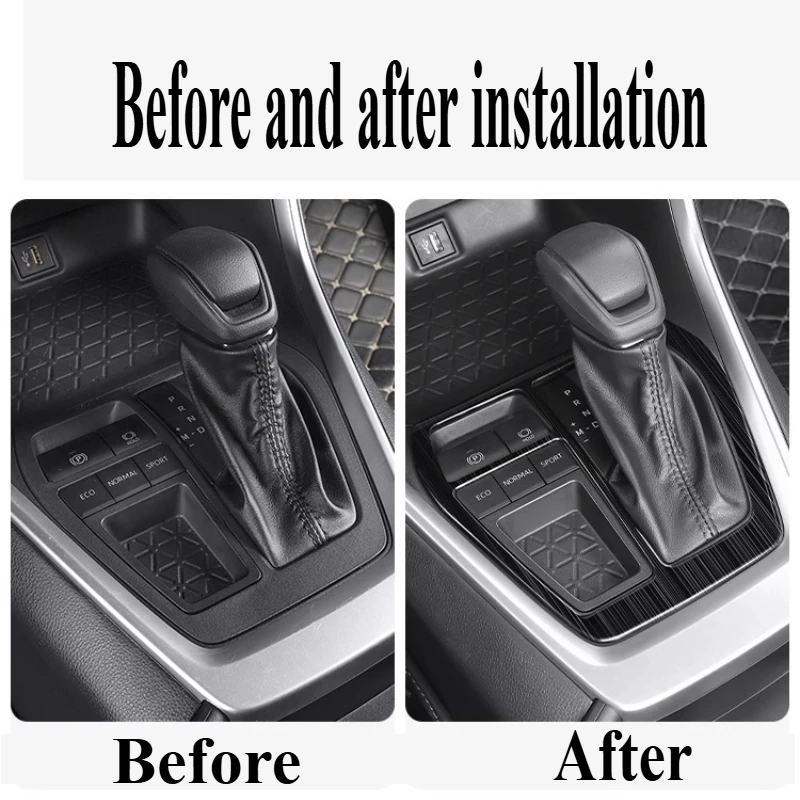 For Toyota RAV4 WILDLANDER Interior Modified Gear Panel Window Frame Car Interior Suppliers Modification Decoration Accessories