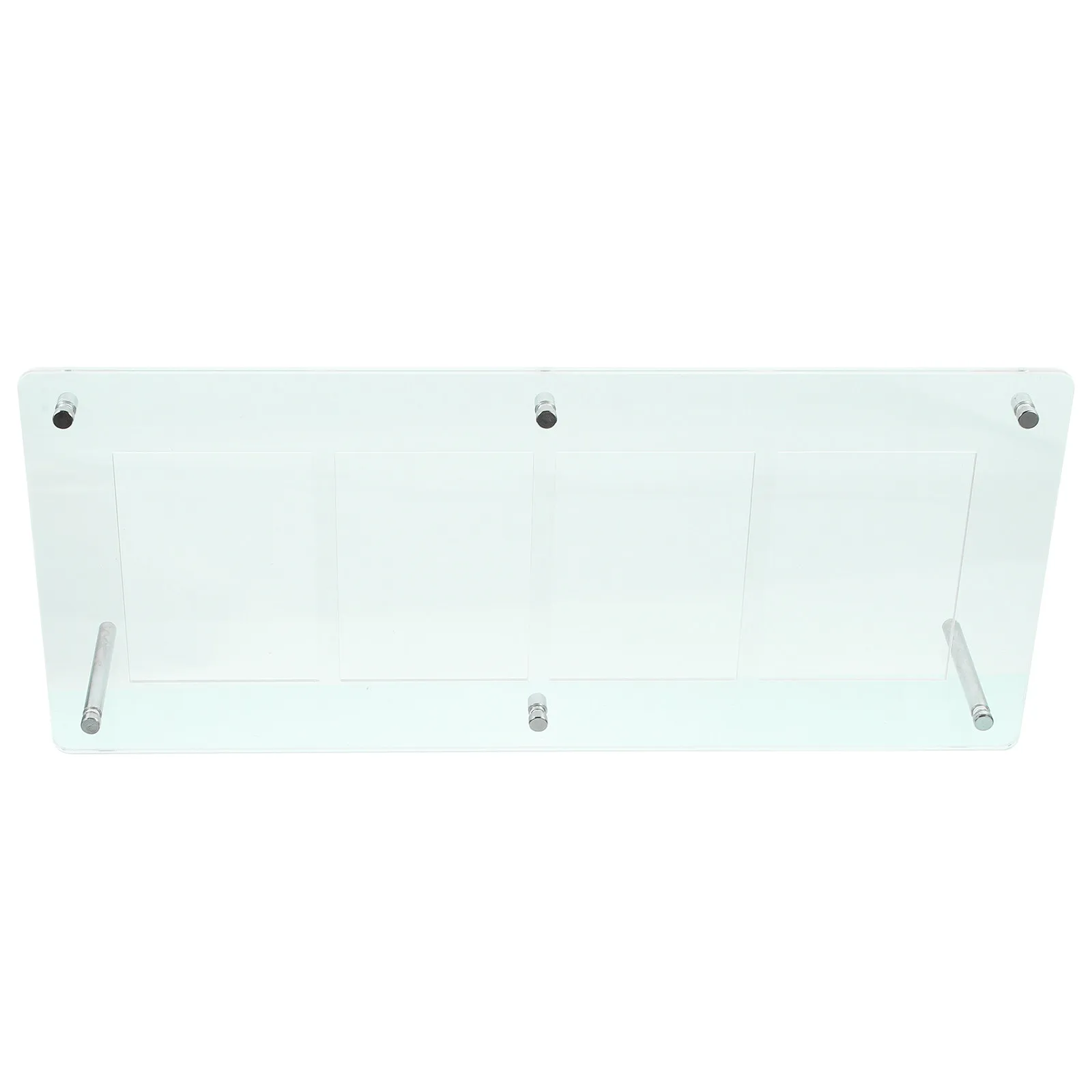 1Set Display Stand PVC Plastic Card Holder Desk Storage Rack for Card Photo Picture Collection Display Organizer