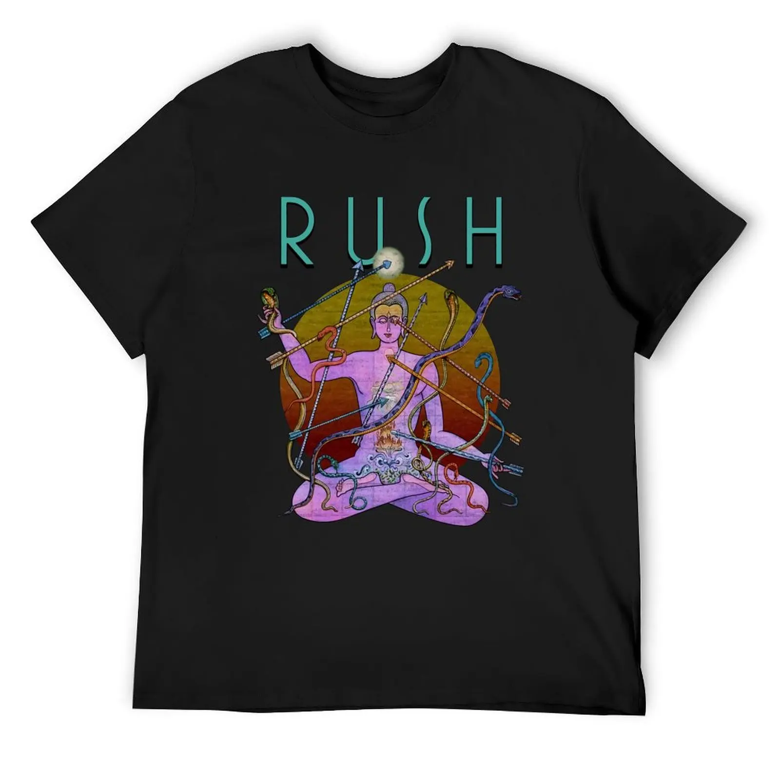 Rúsh Merch Snakes Shiva T-Shirt blue archive sports fans oversizeds anime shirts men