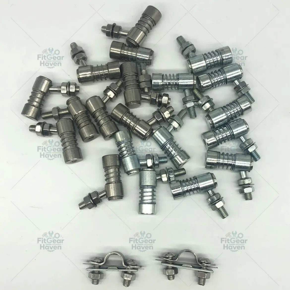 Marine Throttle Line, Monk Head, Clip Sleeve, Throttle Head Connector