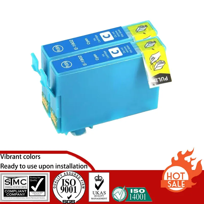 Compatible Ink Cartridge for Epson T1901 1901 - 1904 1911 suit For Epson Me 401/303/301 Workforce WF-2528/2538/2548